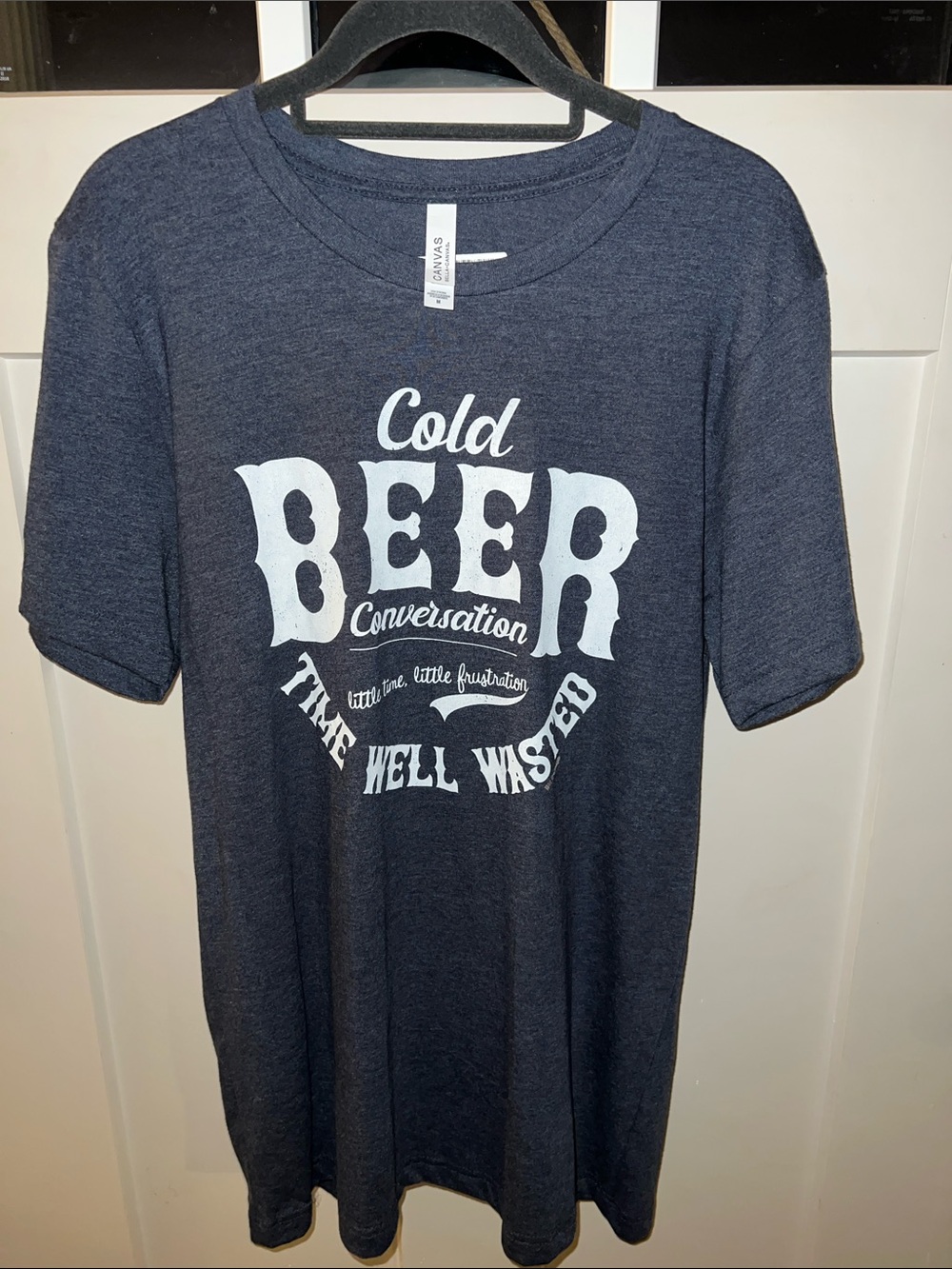 Graphic 'Cold BEER' Short Sleeve Tee